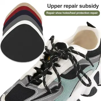 Прочная прокладка для ремонта дыр в обуви на высоких каблуках, самоклеящиеся заплаты для ремонта пятки обуви, мягкие вставки для кроссовок на высоких каблуках