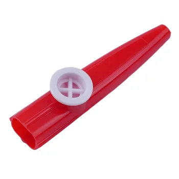 Прочный Высококачественный 1 X Музыкальные инструменты Kazoo Оранжевый Розовый Пластик Фиолетовый Красный Белый 11.4X2.6X2.5 см Приблизительно 10 г