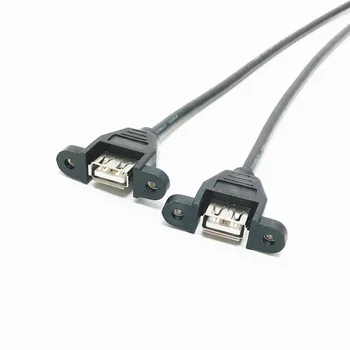 Разъем для подключения к внутреннему 9-контактному адаптеру, высокоскоростной 30 см/1 фут, 2 двухпортовых USB-кабеля для материнской платы ПК