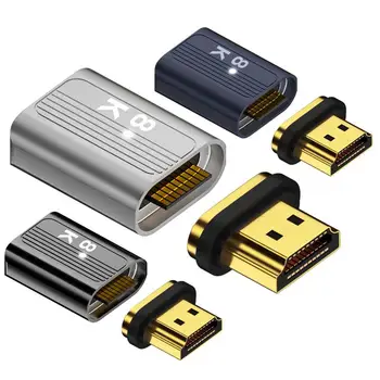 Разъем Магнитного Кабеля Для зарядки Телефона, совместимый с HDMI, Магнитный Преобразователь 48 Гбит /с, Адаптер Магнитного Зарядного Устройства