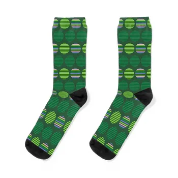 Рождественские шары, зеленые носки футбольные носки носки для мужчин хлопок 100% хип-хоп мужские носки Люксовый бренд Женские