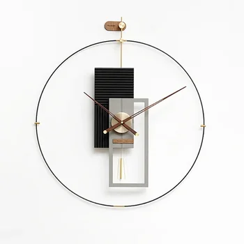 Роскошные настенные часы Nordic современного дизайна, Испания, большие кухонные часы, настенные электронные Relogio De Parede, домашний декор для гостиной