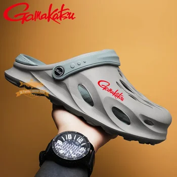 Рыболовная обувь Gamakatsu, мужские повседневные легкие пляжные сандалии, спортивные нескользящие износостойкие дышащие рыболовные ботинки