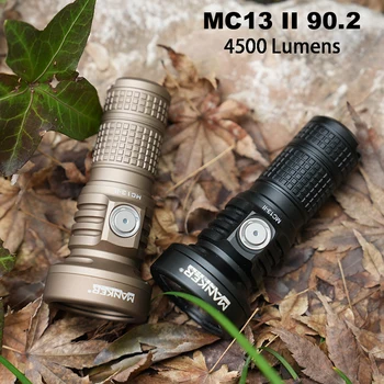 Светильник Mankerlight MC13 II LUMINUS SBT90.2 LED 4500 люмен Type-C, перезаряжаемый через USB аккумулятор 18350 и 18650.
