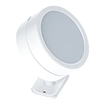 Светодиодное настенное бра, 3 цвета, беспроводная настенная лампа с регулируемой яркостью рассеянного света, магнитное вращение на 360 градусов для чтения в спальне, прикроватной тумбочке
