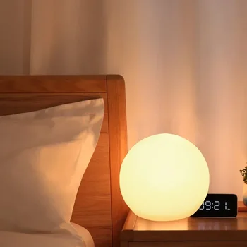Светодиодный шаровой светильник, Торшер, Наружное Украшение сада, Домашнее Ландшафтное освещение, USB-зарядка, настольная лампа, Светящийся шар для вечеринки
