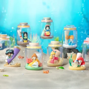 Серия мультяшных аниме-фигурок Disney Princess Fantasy Wish Bottle, креативные игрушки-куклы, украшение рабочего стола, орнамент, подарки на день рождения