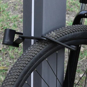 Складной велосипедный замок, портативный складной замок для шоссейного велосипеда MTB, Противоугонный шкафчик для электровелосипедов повышенной безопасности