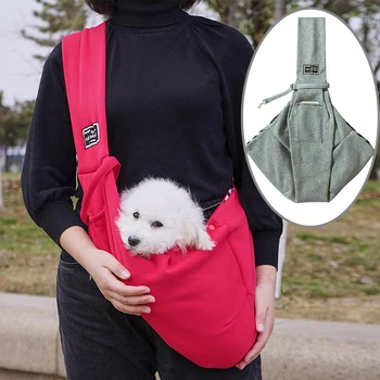 Складной Рюкзак для собак, портативная дышащая сумка для домашних животных, простая однотонная сумка для кошек, собак, товары для улицы