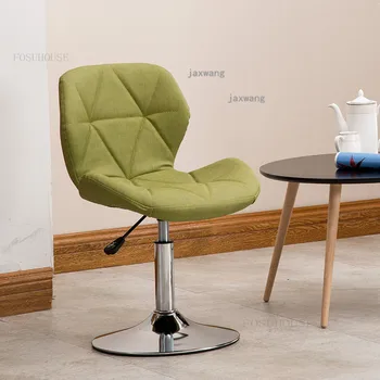 Современные новые барные стулья, вращающееся кресло, Регулируемый барный стул, мебель для дома, Креативный подъемный высокий стул, домашний косметический барный стул B
