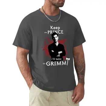 Сохрани принца, я возьму футболку Гримм эстетическая одежда таможня создай свой собственный пот мужские графические футболки аниме