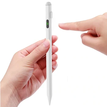 Стилус для iPad, сенсорная ручка, совместимая с iPad 2018-2020 для Apple, универсальный стилус с цифровым дисплеем питания