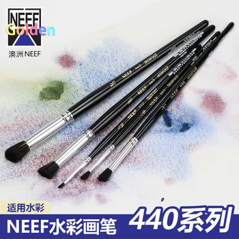Стипплер NEEF 440 для оленьей лапки - кисть художника с короткой ручкой. Отлично подходит для создания меха, листвы и деревьев. Художественные принадлежности