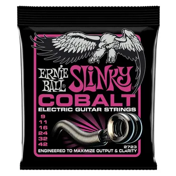 Струны для электрогитары Ernie Ball 2721 2723 Rock Custom Gauge Guitar С Никелевой Обмоткой Струн