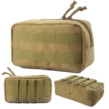 Тактическая поясная сумка Molle, поясная сумка Edc, сумка для инструментов, военная сумка для охотничьих принадлежностей, карманный армейский органайзер для походов, походный карманный армейский органайзер для утилит