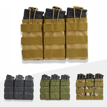 Тактическая сумка с тремя патронами, игровой жилет для расширения поля CS Shooting, комплект из нейлона 600D, Тактический тренировочный комплект