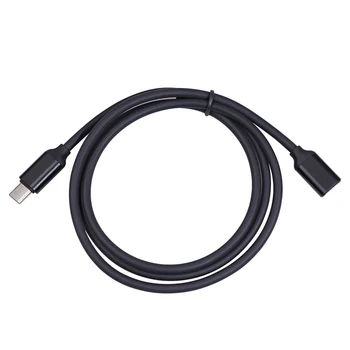 Удлинительный кабель от мужчины к женщине 3A PD USB Type C, удлинитель для быстрой зарядки и синхронизации, шнур для мобильного телефона, портативные принадлежности