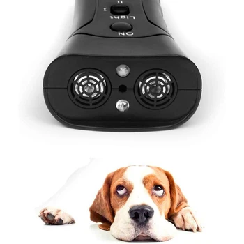 Ультразвуковой двухголовочный репеллент для собак ультразвуковое оборудование для дрессировки собак против лая ультразвуковой двухголовочный репеллент для собак