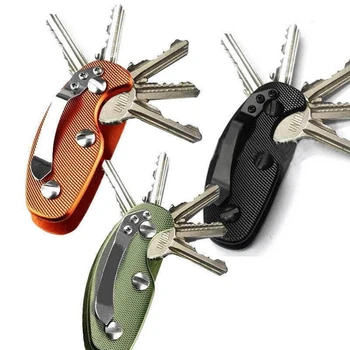 Умный держатель для ключей, переносная сумка, чехол, кошелек, Цепочка, кошелек для ключей от машины, Ключница, Карманный органайзер для ключей EDC, Инструменты для мужчин