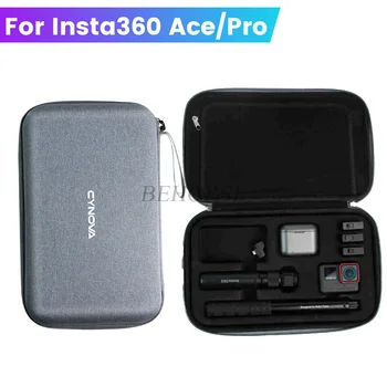 Универсальная большая упаковка для Insta360 Ace /Insta360 Ace Pro, водонепроницаемая сумка для хранения, защитный чехол для переноски, аксессуары для камеры