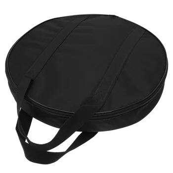 Утолщенный держатель для хранения гонга, переносная защитная сумка для тарелок, черная сумка для инструментов с ручкой, водонепроницаемая сумка для переноски