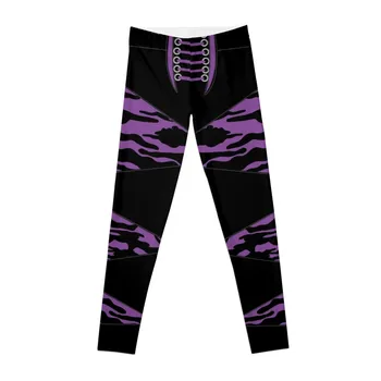 Фиолетовые Леггинсы в стиле хэви-Метал из спандекса, спортивная одежда для занятий спортом, спортивная одежда для спортзала, женские спортивные Женские Леггинсы