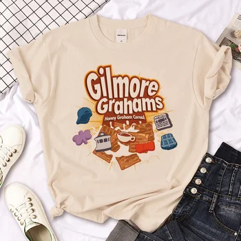 Футболка Gilmore Girls, женские футболки с комиксами, графическая одежда для девочек 2000-х годов
