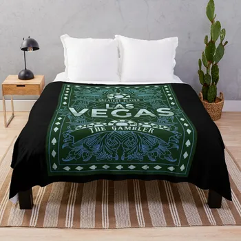 Футболка Las Vegas Gambler. Плед Одеяла для диванов Для декоративных пледов для диванов