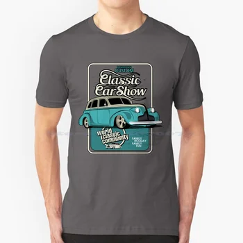Футболка Old Classic Car из 100% хлопка, Футболка Old Car Road Car Company, Автомобильный Транспорт, Автомобильное Путешествие, Классический Автомобиль, Old Mobil