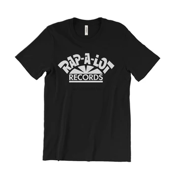 Футболка Rap-A-Lot Records в стиле Хип-Хоп Хьюстон Гето Для мальчиков Bun B Со Шрамом на лице 2019, Мужская Модная Облегающая футболка с короткими рукавами Camisetas