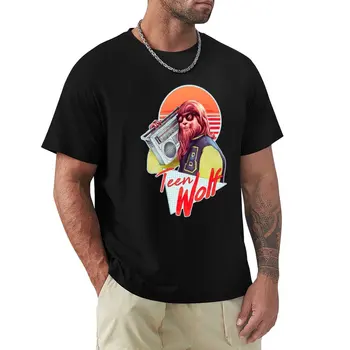 Футболка Teen Wolf, эстетическая одежда, обычаи, быстросохнущие мужские футболки с графическим рисунком, забавные
