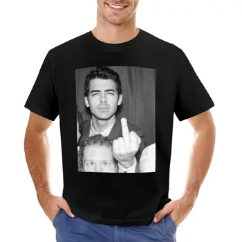 Футболка Джо Джонаса, летняя футболка, мужская спортивная рубашка, простые черные футболки, мужские