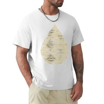Футболка из расплавленного золота летние топы футболки для мальчиков футболки на заказ создайте свои собственные футболки для мужчин