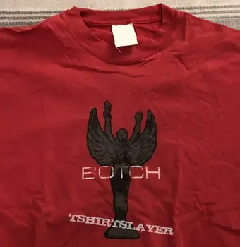 Футболка с переизданием группы Botch, красная футболка, хлопковая футболка, подарок для фаната TE6150