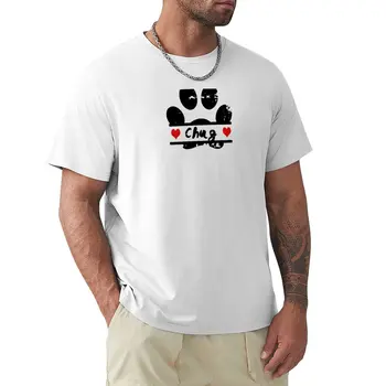 Футболка с принтом собачьей лапы, футболки, быстросохнущая рубашка, эстетическая одежда, мужская одежда