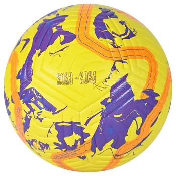 Футбольный мяч официального размера 5 из полиуретана, износостойкий, водонепроницаемый, термоусадочный, для взрослых, для тренировок в помещении и на открытом воздухе, футбольный матч