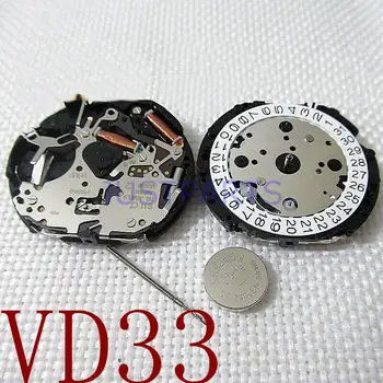 Часы Hattori Epson VD33 VD33A с кварцевым механизмом японского производства