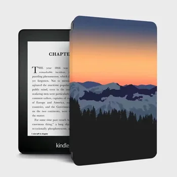 Чехол для Kindle Paperwhite 1/2/3/4/5 Чехол PU Smart Stand Capa для Kindle Paperwhite 11-го, 10-го, 8-го поколения 2021 2018 Принципиально