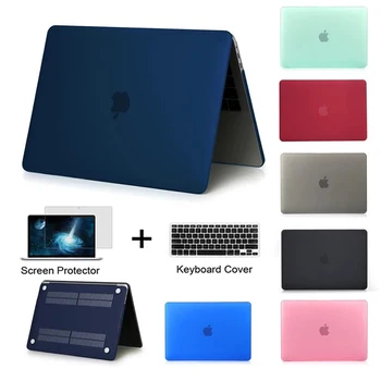 Чехол для ноутбука Apple Macbook Air 15 A2941 13,6 A2681 Матовый Чехол Для MacBook M1 M2 Chip Pro 13,3 A2338 A2289 A2337 A2179 A1466