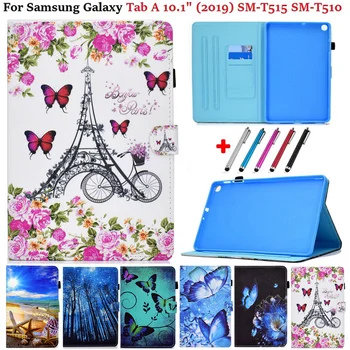 Чехол для планшета Samsung Galaxy Tab A 2019 SM-T510 SM-T515 T510 T515 Чехол-подставка Monkey Wolf Планшет Samsung Tab A 10.1 Case
