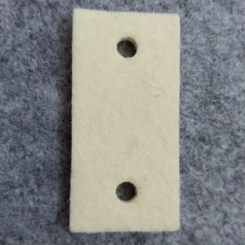 шерстяная войлочная прокладка с 2 отверстиями для намотки машинной нитки зажим для хлопчатобумажных ниток войлочная прокладка хлопчатобумажный зажим