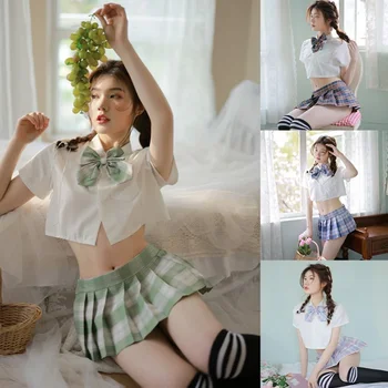 Японская Школьная форма, Женская Милая Сексуальная Школьная форма, костюм Jk, Горячий Плиссированный костюм, 19 Цветов, Короткая юбка, костюмы моряков для косплея.