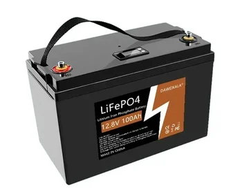 새로운 LiFePO4 배터리 12V 및 100Ah의 LiFePO4 배터리, 스마트 BMS 인산철 및 리튬 이온 배터리가 내장되어 있어 대부분의 예비 전원 장치를 대체할 수 있으며 가정용 에너지 저장 및 트레일러 여행 + 무료 배송